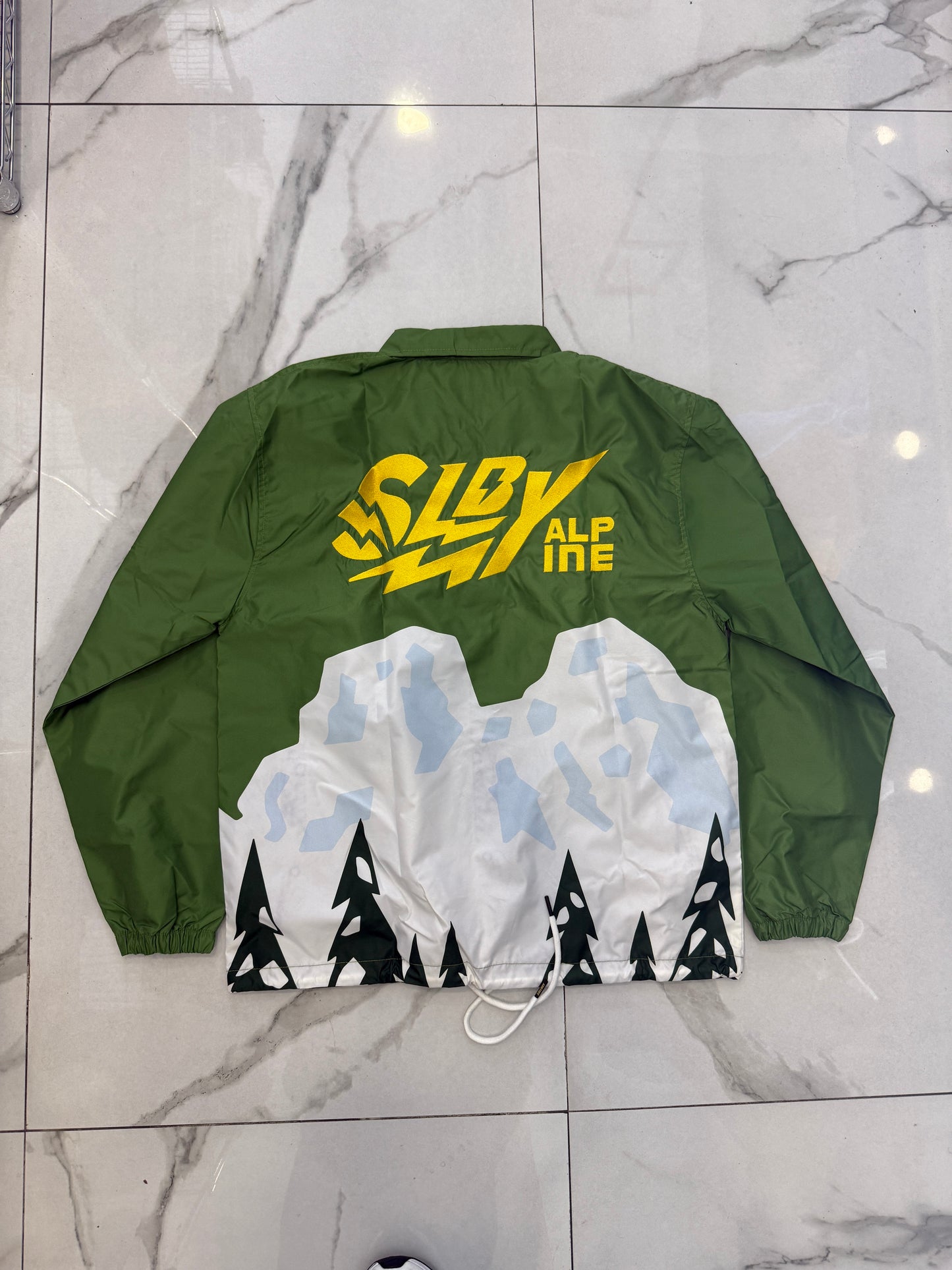 OLIVE COACH JACKET