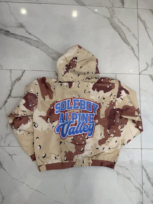 CAMO NYLON JACKET