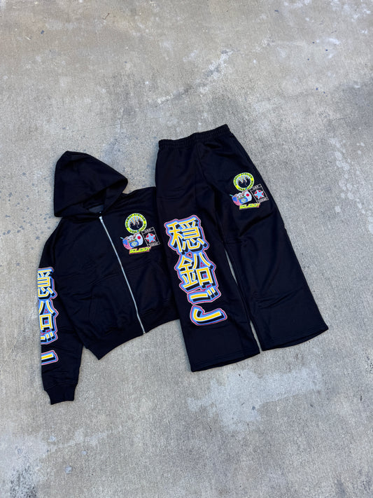 Tokyo Nights Sweatpants (Black)