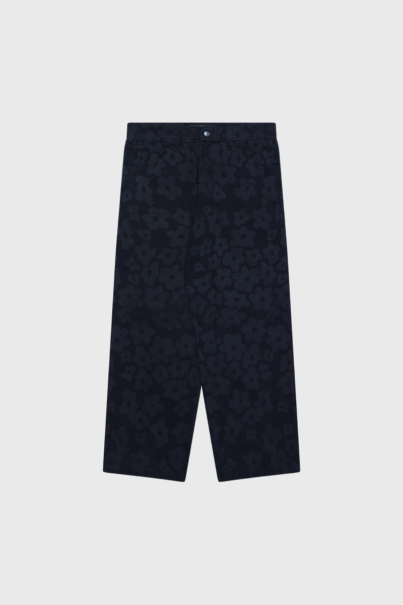 Flora Denim (Black)