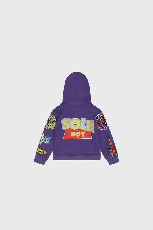 Galaxy Cadet Zip-Up (Lavender)