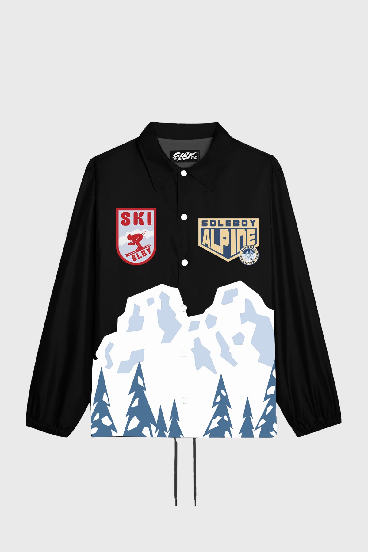 Glacier Coach Jacket (Black)