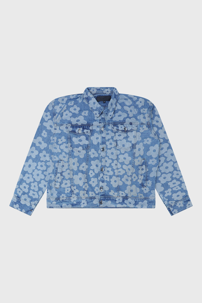 Flora Denim Jacket