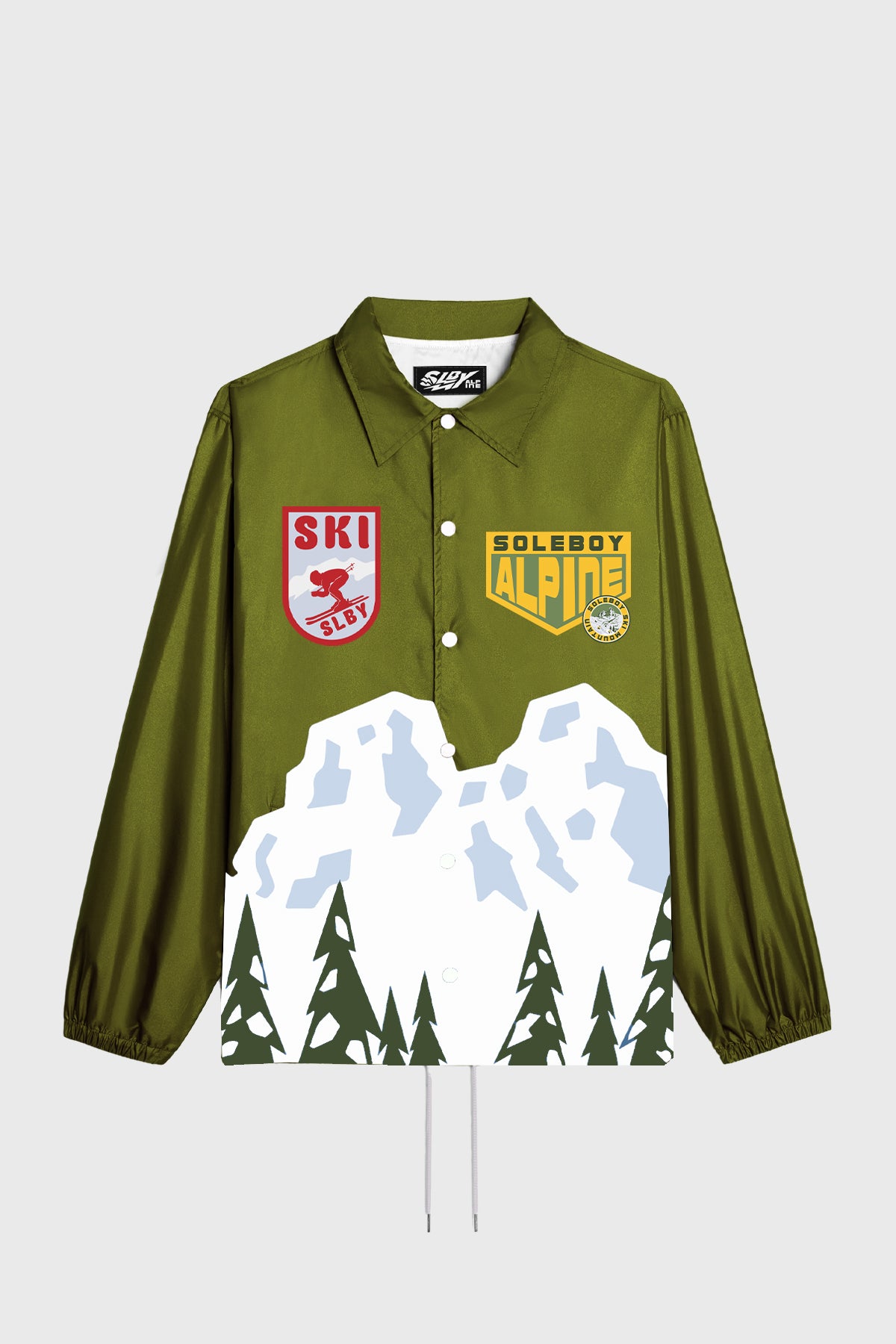 Glacier Coach Jacket (Olive)