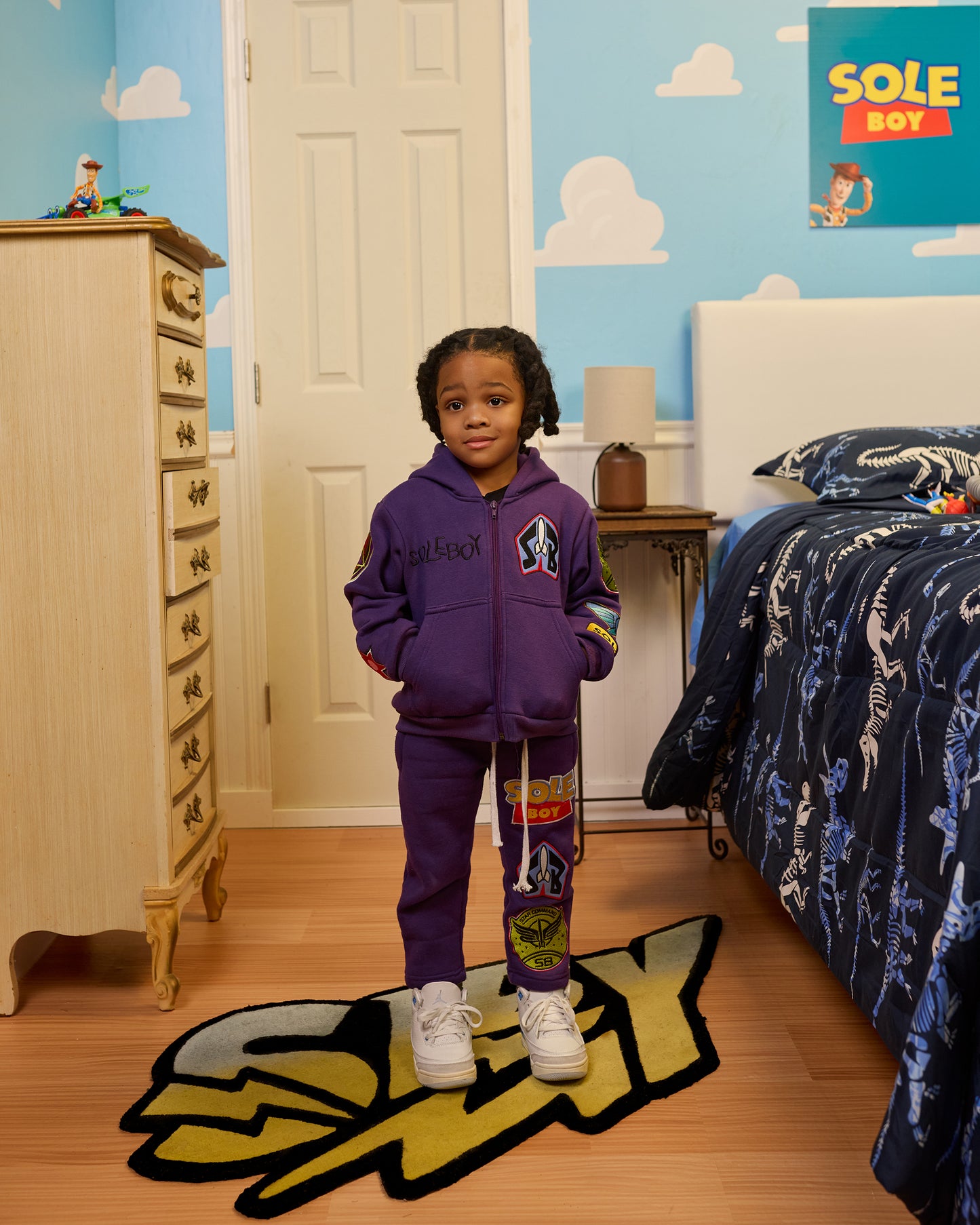 Galaxy Cadet Zip-Up (Lavender)