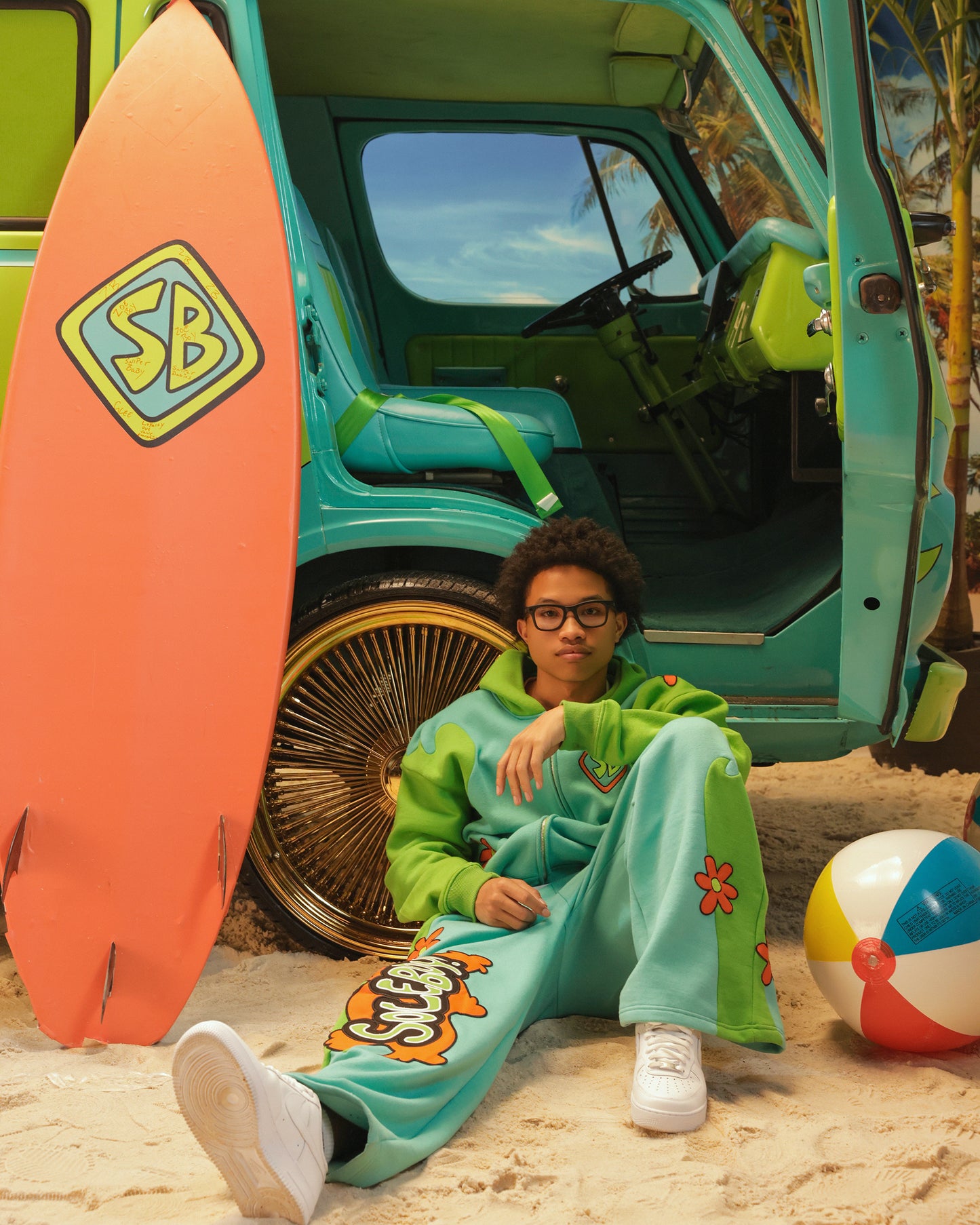 Groovy Mystery Hoodie (Green)