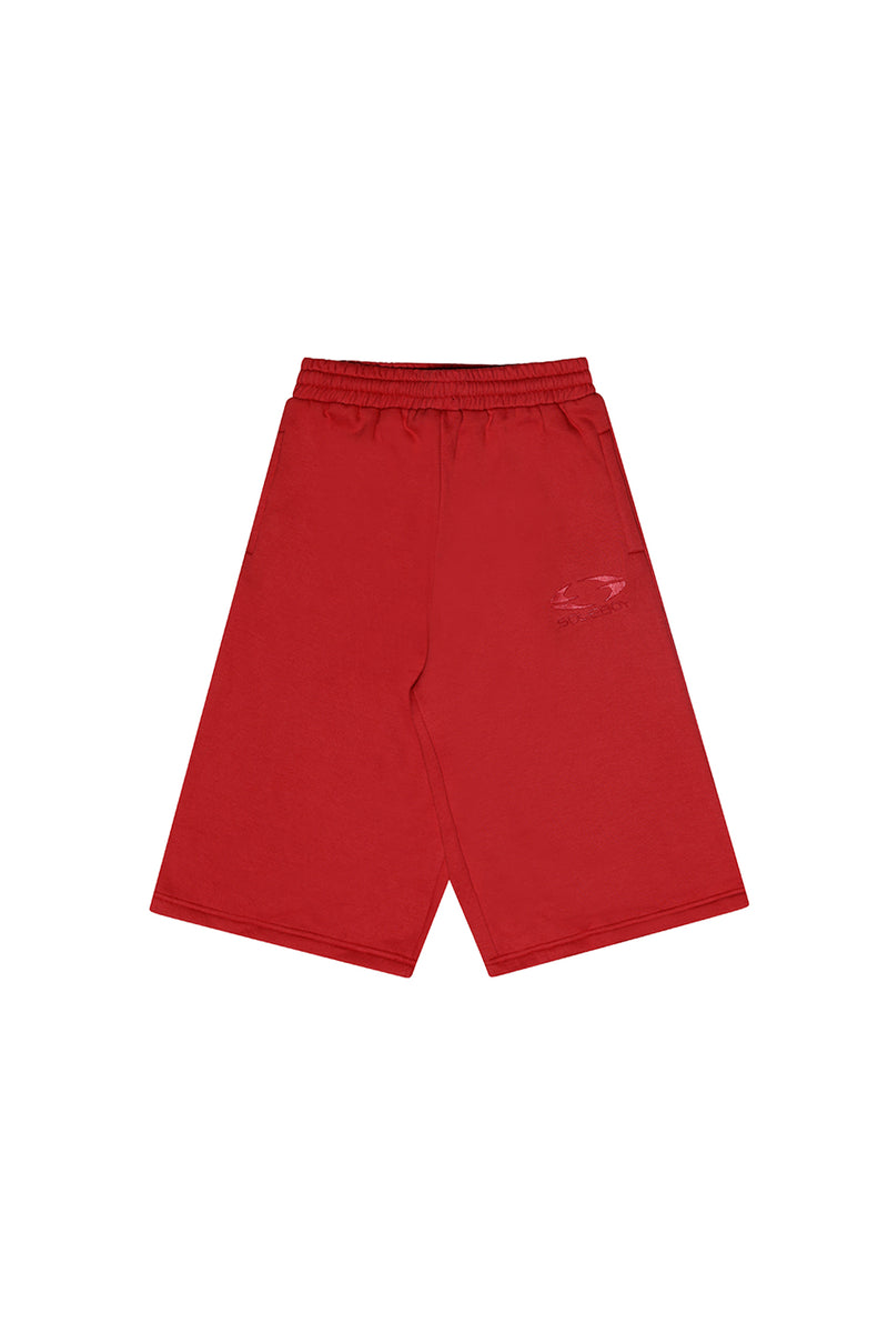 3/4 Daily Shorts (Red)