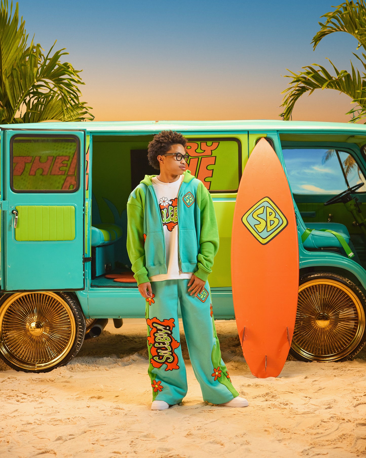Groovy Mystery Hoodie (Green)