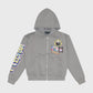 Tokyo Nights Hoodie (GREY)